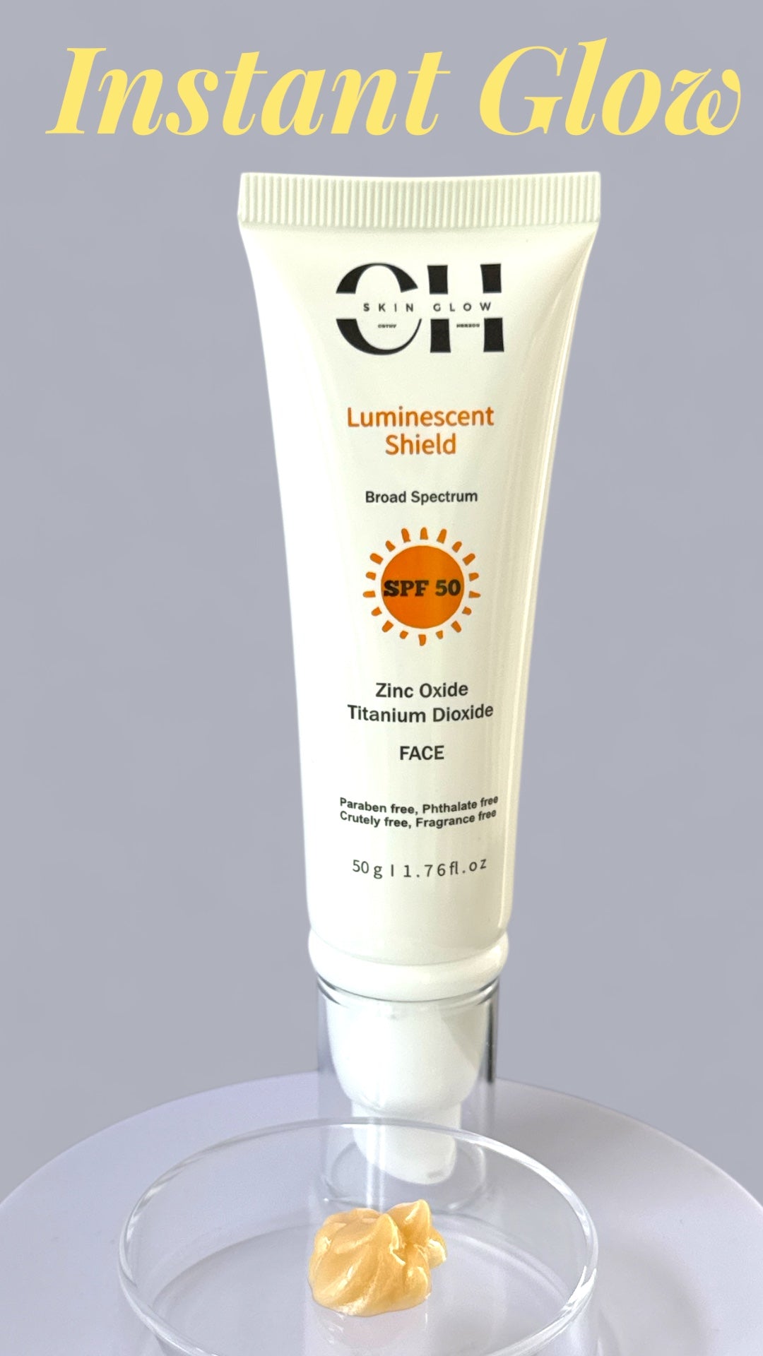 Luminescent Shield 50 SPF Glow Sunscreen