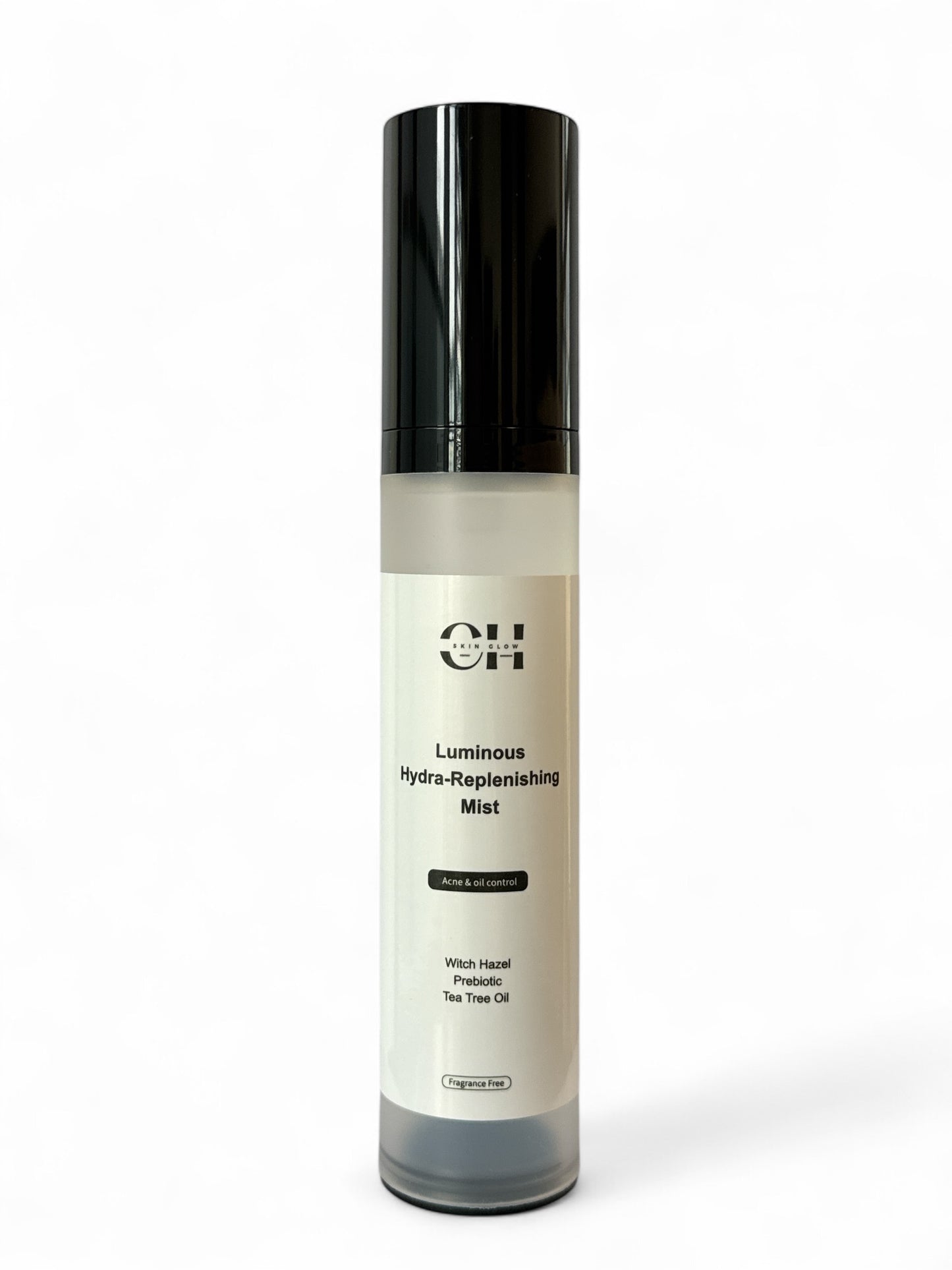 Luminous Hydra-Replenishing Mist- Prebiotic, Tea Tree Oil, Jojoba Oil, Aloe Vera,Rose + Chamomile Water